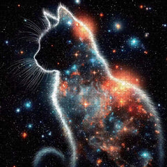 Star Cat Jigsaw Puzzle 1000 Stücke