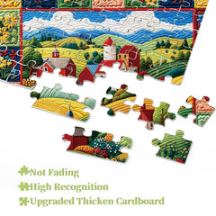 Quilted Homestead Puzzle 1000 Teile