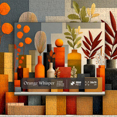 Orange Flüstern Puzzle 1000 Stücke