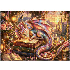 Dusklight Dragon Jigsaw Puzzle 1000 Pieces
