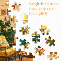 Cozy Country Home Art Jigsaw Puzzle 1000 Pieces