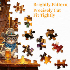 Saloon Kitties Puzzle 1000 Teile