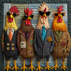 Runway Roosters Jigsaw Puzzle 1000 Pieces