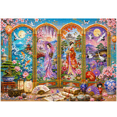Japanisches Screen-Art-Puzzle 1000 Teile