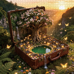 Der Koffer Arcadia Puzzle 1000 Teile