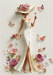 Floral Grace Muse Jigsaw Puzzle 1000 Pieces