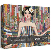 Patchwork-Mädchen-Puzzle 1000 Teile