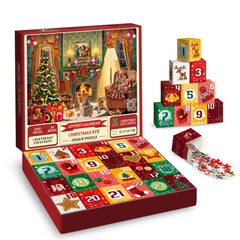 Weihnachtsabend Adventskalender Puzzle 1000 Teile