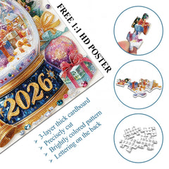 Crystal Christmas 2026 Jigsaw Puzzle 1000 Pieces
