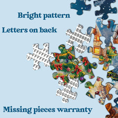 Christmas Crystal Ball Jigsaw Puzzle 1000 Pieces