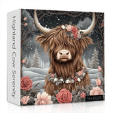 Highland Cow Serenity Puzzles 1000 Stücke