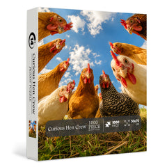 Curious Hen Crew Jigsaw Puzzle 1000 Pieces