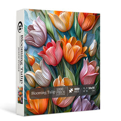 Blühende Tulpen Puzzle 1000 Teile