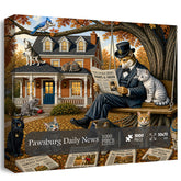 Pawsburg Daily News Puzzle 1000 Teile