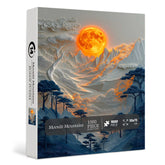 Mondbeschienene Berge Puzzle 1000 Teile