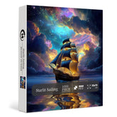 Starlit Sailing Jigsaw Puzzle 1000 Pieces