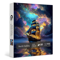 Starlit Sailing Jigsaw Puzzle 1000 Pieces