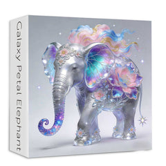 Galaxy Petal Elephant Jigsaw Puzzle 1000 Pieces