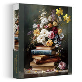 Altes Buch Blüten Jigsaw Puzzle 1000 Stücke
