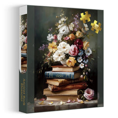 Ancient Book Blossoms Jigsaw Puzzle 1000 Pieces