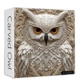 Geschnitztes Eulen-Puzzle 1000 Teile