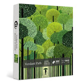 Grüner Pfad-Puzzle 1000 Teile