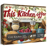 Cozy Kitchen Jigsaw Puzzle 1000 Pieces
