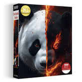 Fire Realm Panda Puzzle 1000 Teile