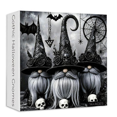 Gothic Halloween Gnomes Puzzle 1000 Teile