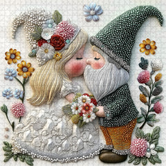 Verliebte Zwerge Puzzle 1000 Teile