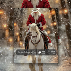 Santa Gallop Jigsaw Puzzle 1000 Pieces