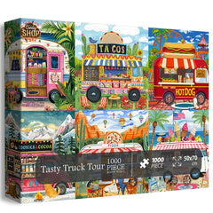 Tasty Truck Tour Puzzle 1000 Teile