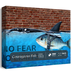 Courageous Fish Jigsaw Puzzle 1000 Pieces