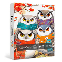 Cozy Owls Puzzle 1000 Teile