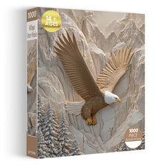 Wings Over Peaks Jigsaw Puzzle 1000 Pieces