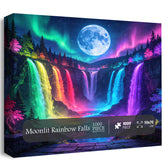 Moonlit Rainbow Falls Jigsaw Puzzle 1000 Pieces