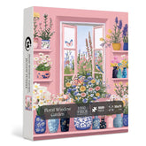 Blumenfenstergarten-Puzzle 1000 Teile