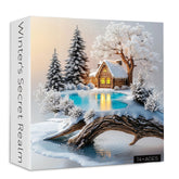 Winter's Secret Realm Puzzle 1000 Teile