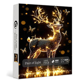 Deer of Light Jigsaw Puzzle 1000 Pieces