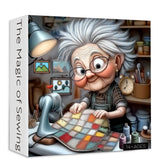 Die Magie des Nähens im Puzzle 1000 Stücke