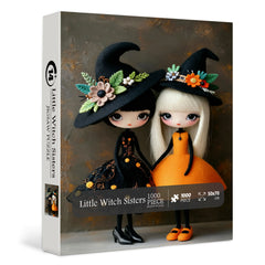 Little Witch Sisters Jigsaw Puzzle 1000 Pieces
