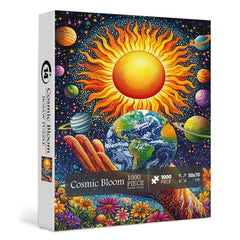 Cosmic Bloom Jigsaw Puzzle 1000 Pieces
