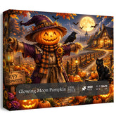 Glowing Moon Pumpkin Jigsaw Puzzle 1000 Pieces