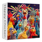 Happy Chicken Jigsaw Puzzle 1000 Stücke
