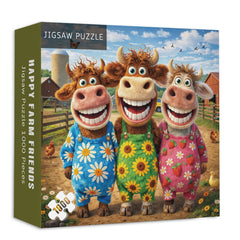 Happy Farm Friends Puzzle 1000 Teile