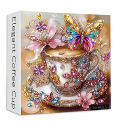 Elegant Coffee Cup Jigsaw Puzzle 1000 Pieces