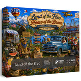 Land der kostenlosen Puzzle 1000 Teile