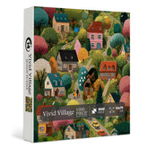 Vivid Village Puzzle 1000 Teile