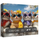 Cozy Cats Jigsaw Puzzle 1000 Pieces