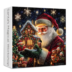 Santa's Magical Workshop Jigsaw Puzzle 1000 Pieces